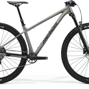 Merida Big Nine 600 TR 2024/5 alloy hardtail mountain bike in gunmetal grey